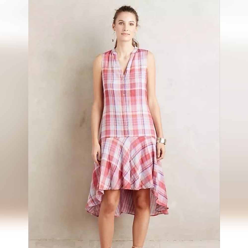 Anthropologie Maeve Pippa Swing Dress, Sz Small